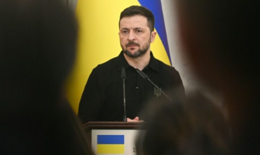 Der ukrainische Präsident Wolodymyr Selenskyj