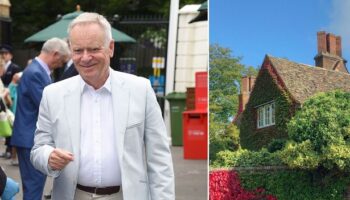 Lord Archer's home broken into as thieves steal bronze garden sculptures worth £30k