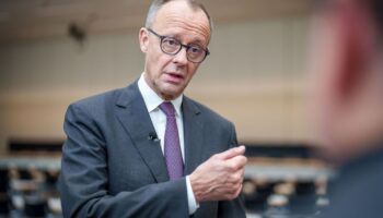 Friedrich Merz wirft der SPD vor, nur in alten Schablonen zu denken. Foto: Michael Kappeler/dpa