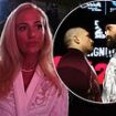 Tyson Fury's wife Paris attends his final press conference ahead of Saturday's rematch with Oleksandr Usyk - after the heavyweight claimed he hadn't spoken to her in three months