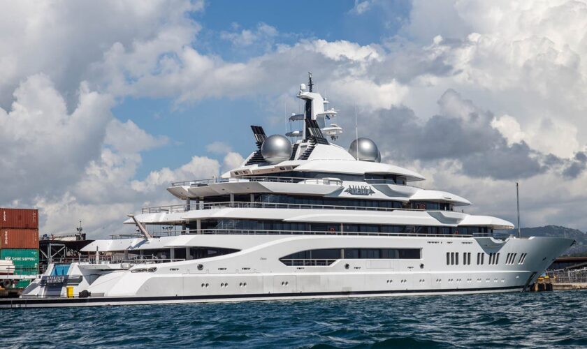 U.S. spending tens of millions of dollars maintaining seized $230m yacht linked to sanctioned Russian oligarch