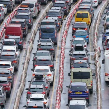 ‘Pre-Christmas panic’ on roads as millions set to drive home for holiday season