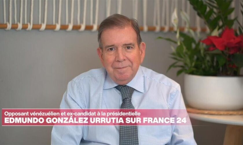 Edmundo González Urrutia, opposant vénézuélien : "On va prendre le pouvoir le 10 janvier"