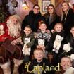 Coleen Rooney treats her two youngest sons Kit, eight, and Cass, six, to a festive visit to Lapland UK - but husband Wayne misses out