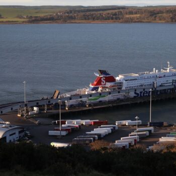 Man arrested after Albanian nationals found hidden in livestock wagon at Scottish port