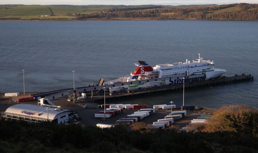 Man arrested after Albanian nationals found hidden in livestock wagon at Scottish port