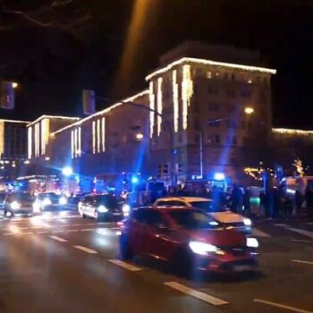 Magdeburg Christmas market chaos after 'two vehicles' smash into festive shoppers