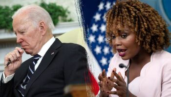 White House pressed on Biden refusing to speak publicly ahead of shutdown