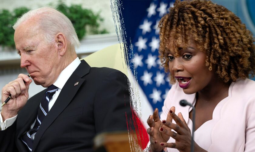 White House pressed on Biden refusing to speak publicly ahead of shutdown