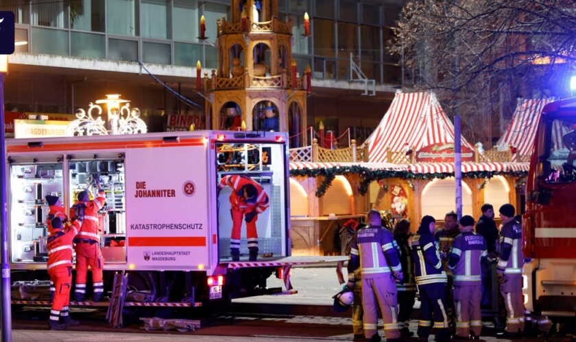 Magdeburg nach dem Anschlag auf den Weihnachtsmarkt