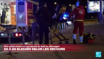 Une voiture fonce sur un marché de Noël à Magdebourg en Allemagne