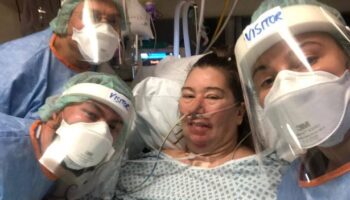 Mum "lucky to be alive" shares heart wrenching family phone call before being put in five week coma