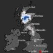 UK weather maps reveal where Brits to see snow this weekend as Met Office issues warning