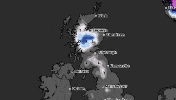 UK weather maps reveal where Brits to see snow this weekend as Met Office issues warning