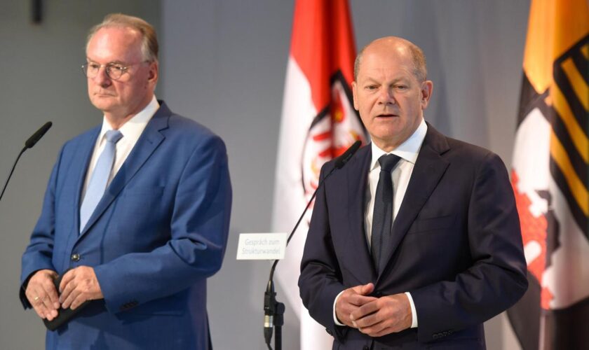 Anschlag auf Weihnachtsmarkt: Jetzt live: Olaf Scholz und Rainer Haseloff in Magdeburg