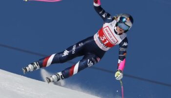 Lindsey Vonn: Skifahrerin rast bei Comeback auf Platz 14