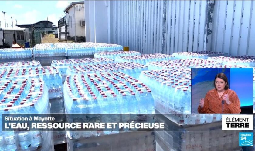 Mayotte: l'urgence de l'approvisionnement en eau des sinistrés