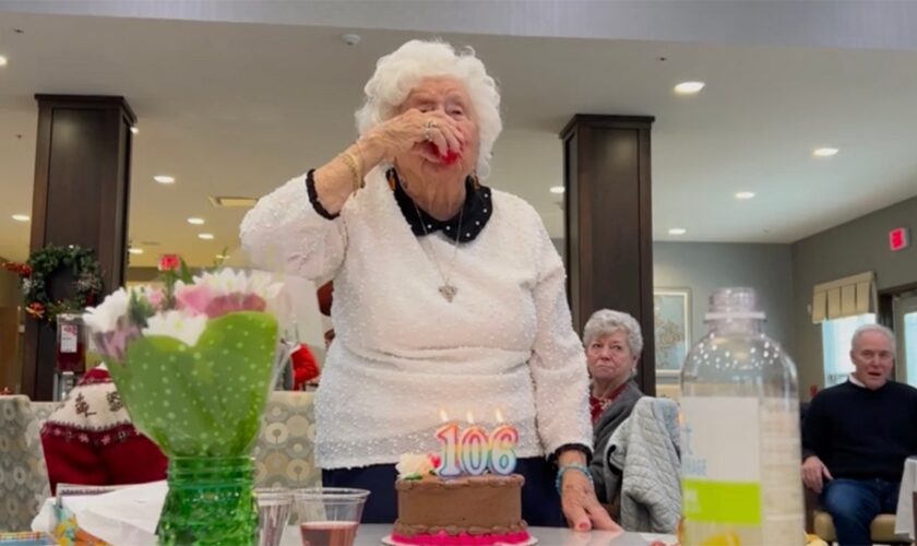 Woman celebrates 106th birthday with Fireball Whisky shot: 'A lot of fun'