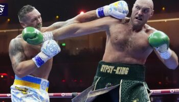 Rematch Usyk gegen Fury: Viel Geld und ein bizarrer Trailer