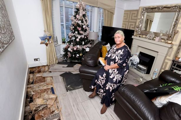 'Christmas ruined' after routine building work turns home into a 'nightmare'