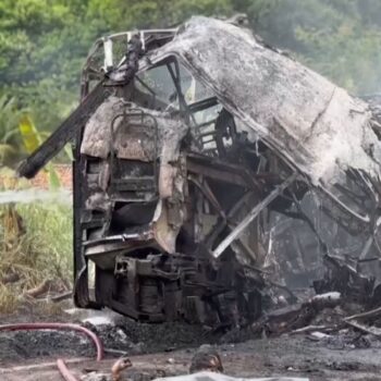 ‘Terrible tragedy’: At least 38 killed in bus crash in Brazil