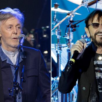 Paul McCartney reunites with Ringo Starr during final show of his Got Back tour