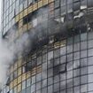 Ukraine's 9/11-style drone attack on skyscraper 600 miles from Russia's front line