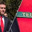 Texas' Quinn Ewers wears Trump tie clip ahead of College Football Playoff game