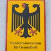 Bundesgesundheitsministerium Schild