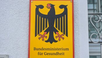 Bundesgesundheitsministerium Schild