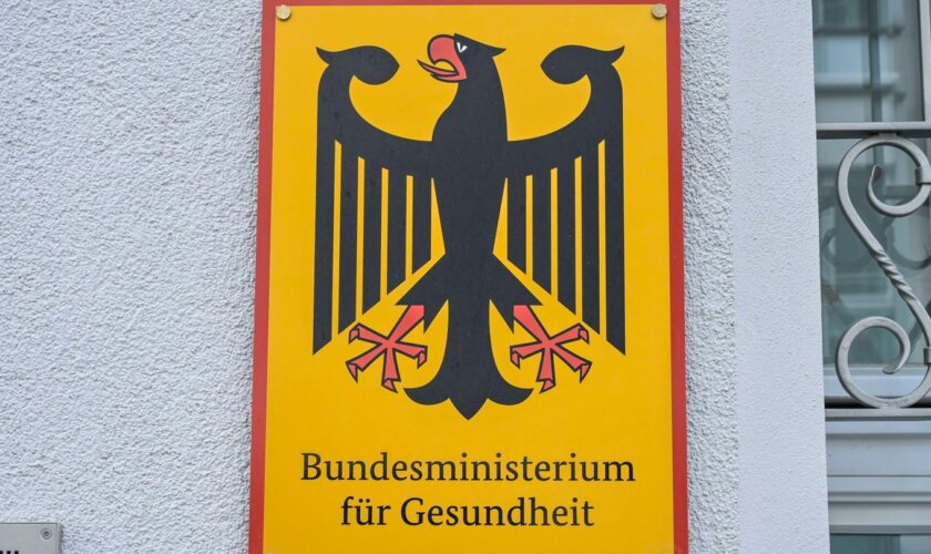 Bundesgesundheitsministerium Schild