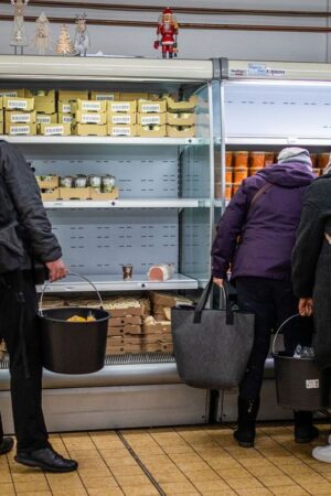 Jede vierte Tafel im Südwesten nimmt aktuell keine neuen Kunden auf. Foto: Christoph Schmidt/dpa