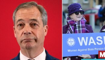 WASPI women flock to Nigel Farage's Reform UK after Labour 'betrayal' on compensation