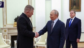 Ukraine-Liveblog: Fico trifft Putin zu Gesprächen