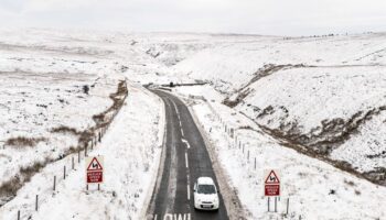 Snow maps reveal what parts of UK will be blanketed as Met Office issues White Christmas update