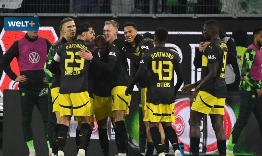 Fünf-Minuten-Torrausch und ein Platzverweis – BVB gewinnt turbulentes Verfolgerduell