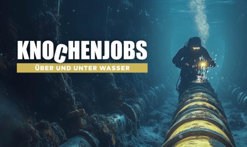 Knochenjobs: Über und unter Wasser