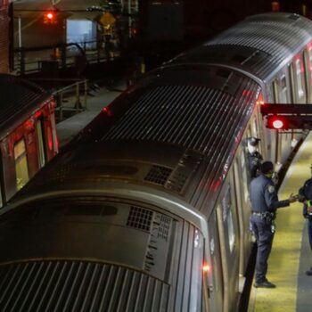 Woman set on fire while on New York subway