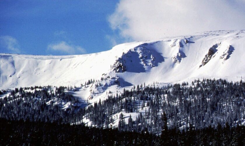 Vasquez Cirque at Winter Park, Colorado, in 1997. File pic: AP