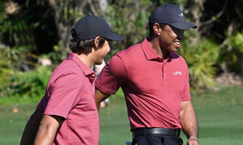 Tiger Woods’ son Charlie makes first hole-in-one before losing in play-off