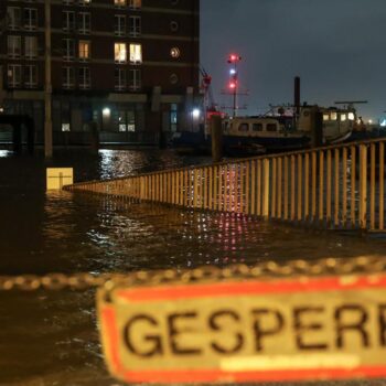 Stürmisches Wetter an der Küste – Helgoland-Fähre verkehrt nicht