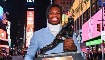 Heisman winner Travis Hunter, fiancée delete social media amid rumors, criticism