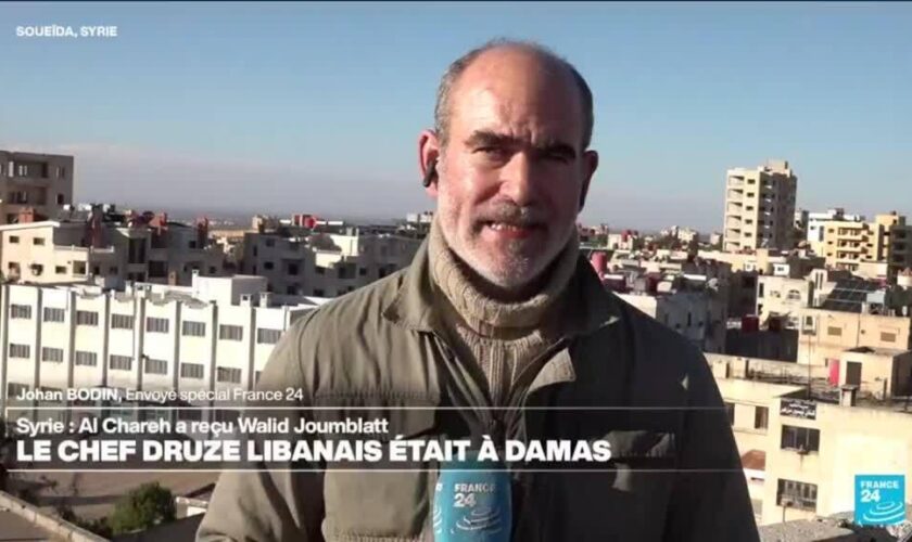 Syrie : le chef druze libanais Walid Joumblatt a rencontré Ahmad el-Chareh