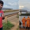 Terrifying moment Brazil bridge crumbles killing two people with 14 still missing