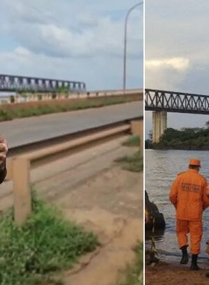 Terrifying moment Brazil bridge crumbles killing two people with 14 still missing