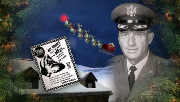 Santa Tracker began with a phone call to Colonel Harry Shoup