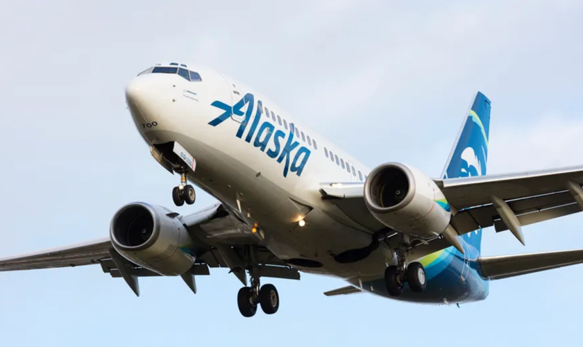 Woman climbs onto wing of Alaska Airlines plane at Seattle airport due to 'anxiety'