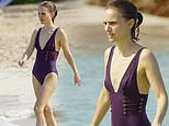 Natalie Portman enjoys sunny getaway in St. Barth on first holiday since divorce from Benjamin Millepied