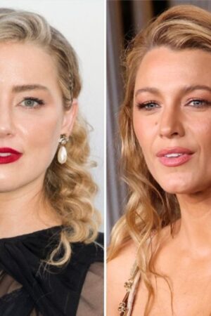 Amber Heard (li.) hat ein Statement zur Klage von Blake Lively abgegeben.