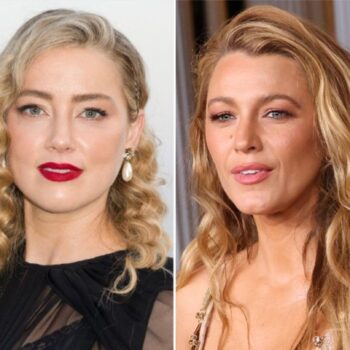 Amber Heard (li.) hat ein Statement zur Klage von Blake Lively abgegeben.